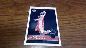 2003 Lebron James Upper Deck Magazine Card #UD1. Card has flaws - Picture 1 of 5