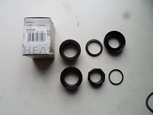 Raleigh RAT345 Cuffia oversize nera per forcelle filettate 1 1/8" coppe 32,7 mm - Foto 1 di 10