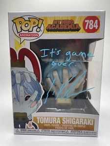 FUNKO POP - ERIC VALE as TOMURA SHIGARAKI - MY HERO ACADEMIA 784 SIGNED AUTO JSA - Picture 1 of 5
