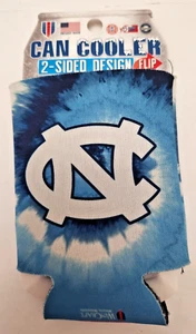 North Carolina Tar Heels NCAA WinCraft Tie Dye Can Koozie Set of Two - Picture 1 of 2