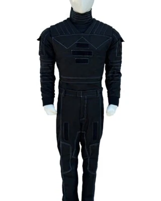 Suite Mandalorian Star War Personalizada Negra Luz Juegos con disfraces Inspirada en Boba Fett 3 piezas Foto 1 de 4