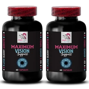 Bilberry extract for eyes - EYE VISION SUPPORT - Eye vitamins with 2Bot 120C - Picture 1 of 10