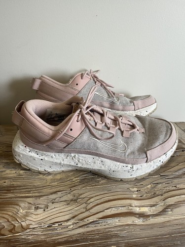 Oxford rosa Nike Crater Remixa da donna taglia 7 con plateau ottime condizioni