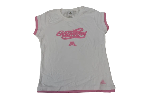 Camisa Adidas Jóvenes Niñas Minnesota Golden Gophers Nueva con Etiquetas S (6-7). XL(16) Foto 1 de 1