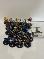 DC COMICS JUSTICE LEAGUE HEROCLIX LOT Of 27 WIZKIDS 2007