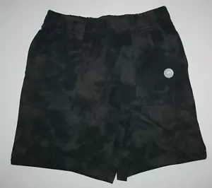 New OshKosh Boys 4T year Shorts Black Gray Tie Dye Soft Knit Terry Pull On - Picture 1 of 2