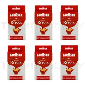 12 x LAVAZZA QUALITA ROSSA caffè macinato ricco e corposo premium 250 g 8,8 once - Foto 1 di 2