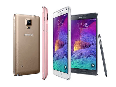 5.7" Samsung Galaxy Note 4 N910F 16MP 3GB RAM 32GB ROM Android Smartphone 4G LTE - Image 1 of 2