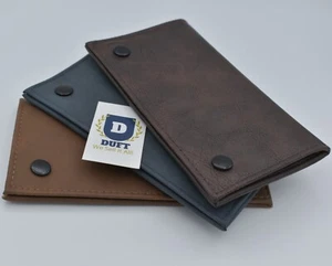 Duft Soft Leather PU Tobacco Pouch Case Organiser Pocket Rizla Green Paper FREE - Picture 1 of 20