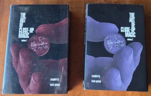 The Art Of Close-Up Magic Volume 1 By Lewis Ganson Volumes 1 & 2 - Picture 1 of 3