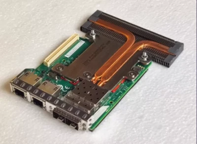 C63DV Dell Intel X520 2-Ports 10Gbps / I350 2-Ports 1Gbps Daughter Card 0C63DV - Image 1 of 3