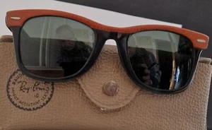 OCCHIALI DA SOLE RAY BAN B&L 5022 VINTAGE CLASSIC WAYFARER 1960s BAUSCH & LOMB - Foto 1 di 10