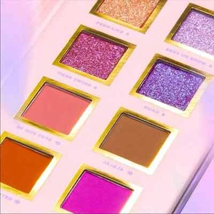 Paleta de sombras de ojos pigmento prensado spanglish Alamar Cosmetics nuevo con etiquetas - Imagen 1 de 8