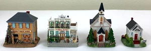 Liberty Falls Vintage 2001 Weihnachtsdorf 4er Set in Boxen - Bild 1 von 19