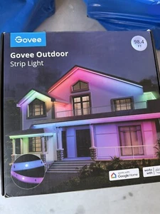 Govee Outdoor Strip Light H6176 - RGBIC, Wi-Fi Smart App Control, 98.4ft - Picture 1 of 1