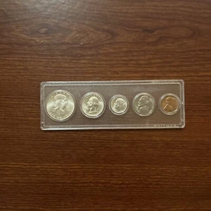 1953-D  Brilliant Uncirculated Coin Year Set  - Whitman Coin Holder  Denver - Picture 1 of 12
