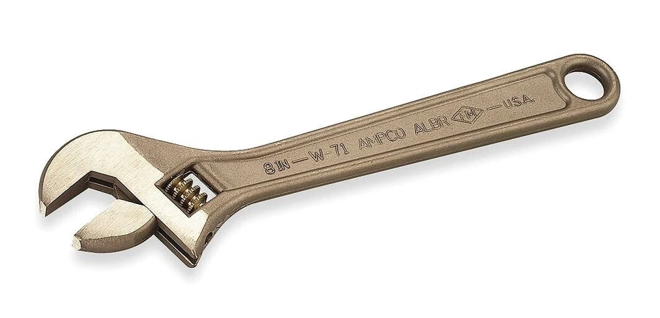 Ampco W-71 Llave Ajustable Sin Chispas No Magnética 8" ¡¡NUEVA!!! Foto 1 de 1