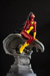 Bowen THE SPIDER-WOMAN Limited Edition Statue Spider-man w/Art Box - Picture 1 of 6