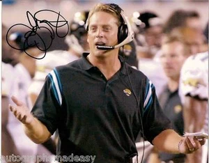 JACK DEL RIO JACKSONVILLE JAGUARS SIGNED 8X10 PHOTO - Picture 1 of 1