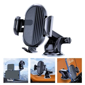 Support Téléphone Voiture Voiture Angle de Vision Réglable Serrage Téléphon - Photo 1 sur 9