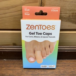 Punteras de gel ZenToes para proteger los dedos de los pies - Beige - S - 2ct - Imagen 1 de 2