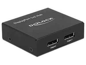 DeLOCK 87691 DisplayPort video splitter 87691, DisplayPort, 0.3 m, 1920 x 1080 ( - Photo 1/6