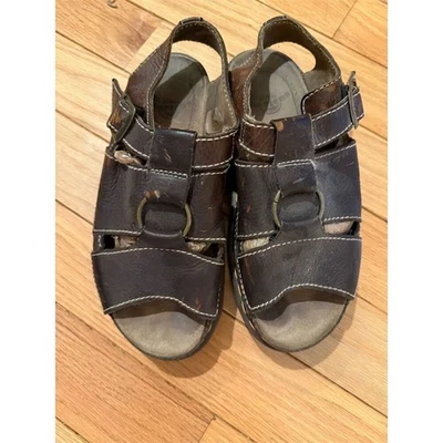 Sandalias de pescador Dr. Martens marrón para hombre talla 10 informales de verano Y2K Foto 1 de 4