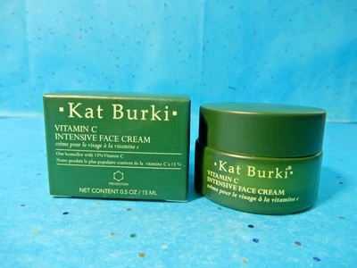 Kat Burki Vitamin C Intensive Face Cream Travel Size .50 oz / 15ml ~$40 value - Image 1 of 2