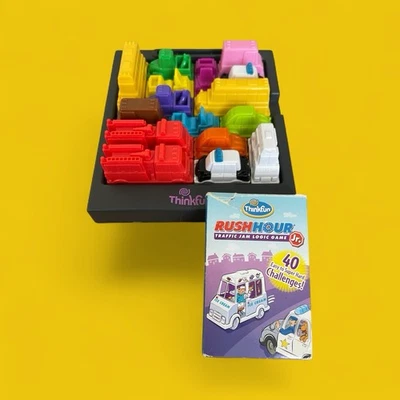 RUSH HOUR JR Junior Traffic Jam LOGIC GAME ThinkFun STEM Educational Toy AGES 5+ - Image 1 of 4