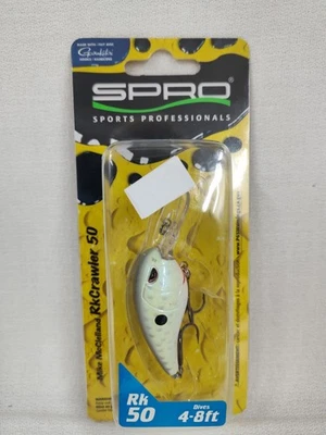 Isca artificial SPRO RkCrawler 50 células mate craw (50mm) 5/16oz cantos agudos nova - Imagem 1 de 2