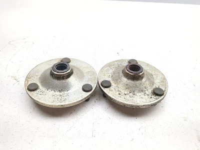 04-08 Yamaha YFM80G Grizzly Rear Axle Wheel Hubs Set - Image 1 of 4