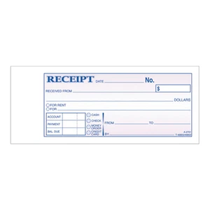 Adams Money/Rent Receipt Book - Picture 1 of 7