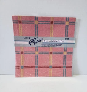 VINTAGE Kmart 1 SHEET All Occasion Gift Wrap Paper  30"x20" - Picture 1 of 2
