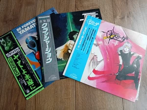 3 x ANIME SOUNDTRACK LPs JAPANESE PRESSINGS WITH OBI AND INSERTS (g) - Picture 1 of 7