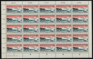 DDR 1960 - Mi-Nr. 770 ** - MNH - Bogen - FDGB-Urlauberschiff - Picture 1 of 2