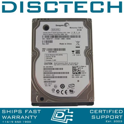 Seagate Momentus ST980813ASG SATA Hard Drive - Image 1 of 2
