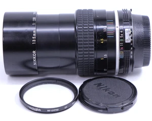 Nikon Nikkor 135mm f2.8 135/2.8 Ai Telephoto Lens Japan Free Shipping - Picture 1 of 18