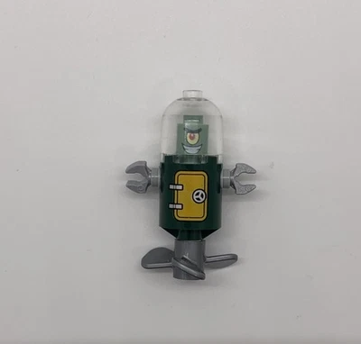 LEGO Plankton minifigure Spongebob  3815 Heroic Heroes of the Deep Excellent - Image 1 of 2