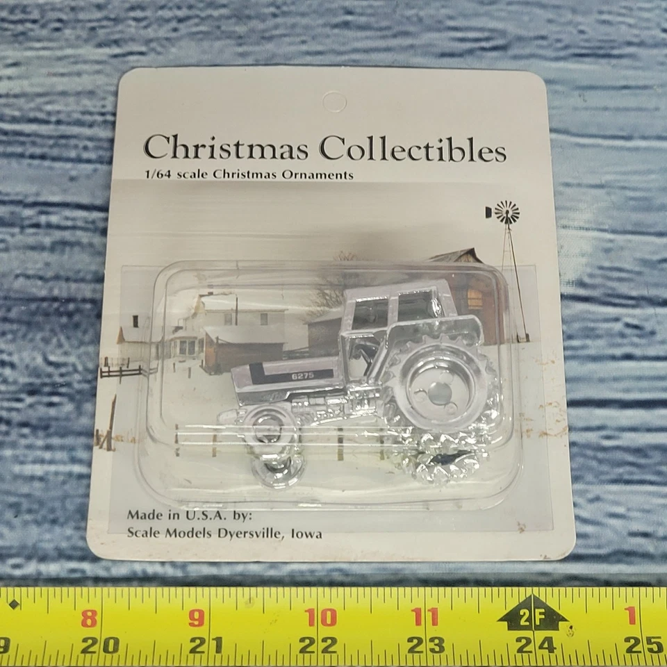De colección 1987 Modelos Escala 1/64 Deutz-allis 6275 Plástico Navidad Adorno Cromo  Foto 1 de 4