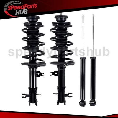 4x Muelle helicoidal amortiguador delantero trasero FCS para Chevrolet Aveo5 1,6 L 2007-2011 Foto 1 de 4