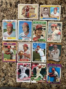 Johnny Bench - Cincinnati Reds LOT (13 cards) - Picture 1 of 1