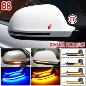 Sequential LED Turn Signal Light For Audi A5/S5/RS5 B8/8T/8F A4/S4/RS4 B8 2PCS D - Picture 1 of 9