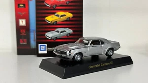 Kyosho 1/64 USA Sport Car Chevrolet Chevrolet Chevrolet Camaro SS Silver Diecast - Picture 1 of 2