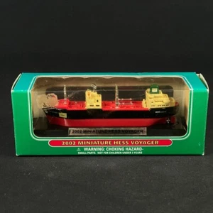 HESS TRUCK MINIATURE MINI 2002 HESS VOYAGER BOAT NEW IN BOX - Picture 1 of 8