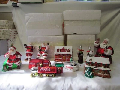 Hawthorne Village/ornamentos Coca Cola "Refrescando tus vacaciones" 11 piezas Foto 1 de 4