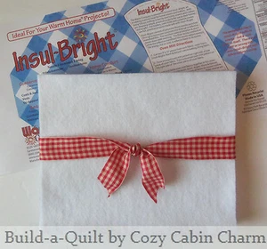 6 ~ 10"x12" Insul-Hell Isoliert Warm Pad/Handschuh/Matte Watte vorgeschnittene Rechtecke - Bild 1 von 1