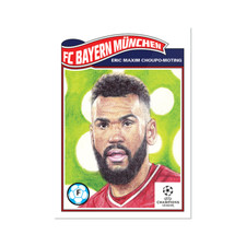 Topps UCL Living Set - Card 301 - Eric Maxim Choupo-Moting - Bavaria Munich