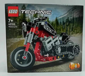 Lego 42132 Technic Chopper Motorrad Motorcycle Technik rot schwarz Zweirad NEU - Picture 1 of 11