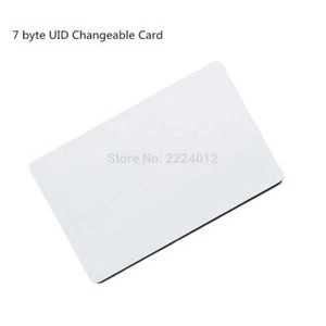NFC 13,56Mhz MF S70 4K UID 0 Block 7 Bytes Changeable RFID Magic Card Mutable - Bild 1 von 1