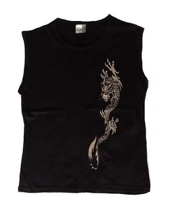 SKULL - Dragon - Mens Tanktop Shirt - Größe Size S/M - FUN - Bild 1 von 1